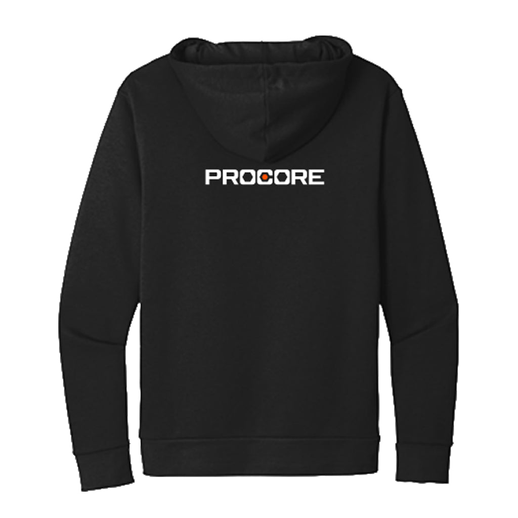 Lane Seven Unisex Full-Zip Hooded Sweatshirt - Black