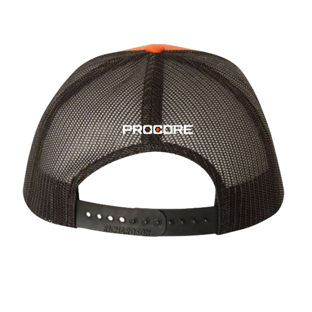 Richardson 112 Snapback Cap - Hex C Edition - Orange/ Black