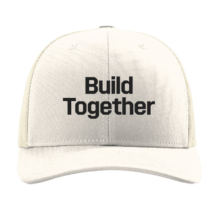 Richardson 112 Snapback Cap - BUILD TOGETHER Edition - Solid Cream