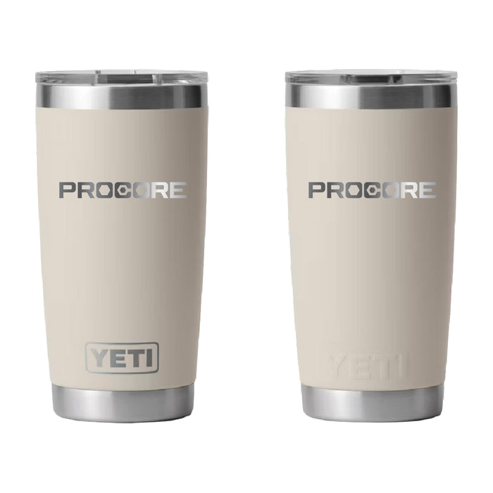 YETI 20 oz Rambler w/ MagSlider Lid - Cape Taupe